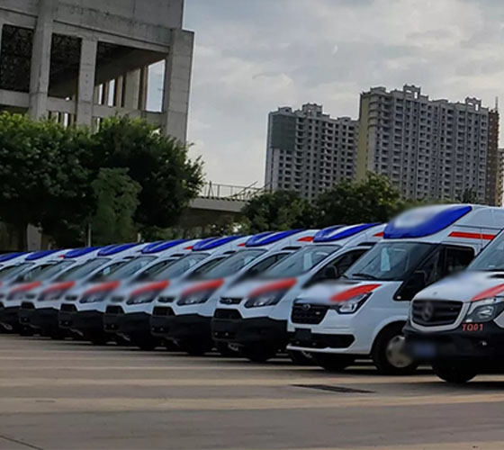 方山县服务车队展示