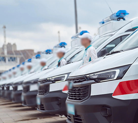 方山县服务车队展示